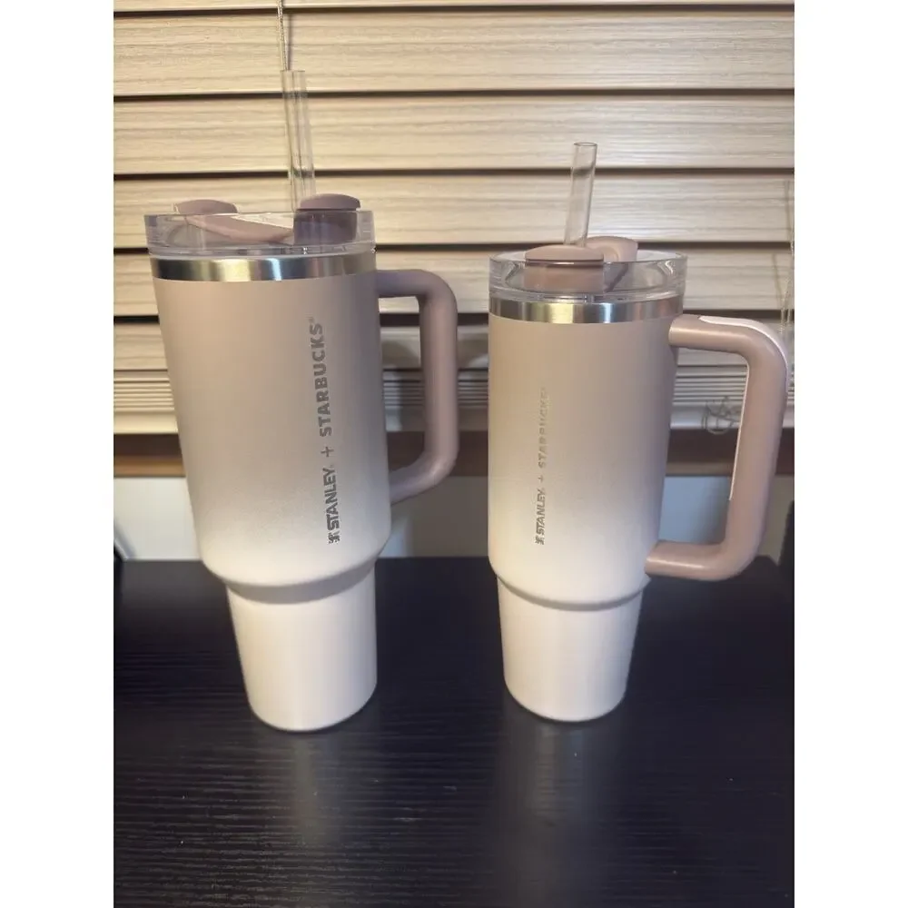 Stanley X Starbucks Hong Kong Exclusive MOCHA MOUSSE 30oz Quencher Tumbler BNWT
